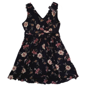 STORK & BABE Maternity Dress Floral Print Sz L   NWT
